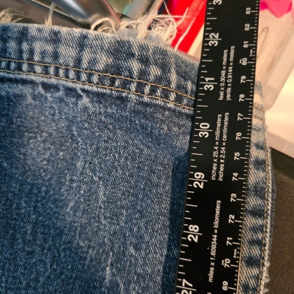 Vintage Fubu Carpenter Jeans Baggy Fit Denim Utility Pockets Blue Mens W36 XL34 - Picture 15 of 16